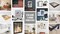 Natural Wood 20x44 Picture Frame Acrylic Glass - Modern Light Wood Frame